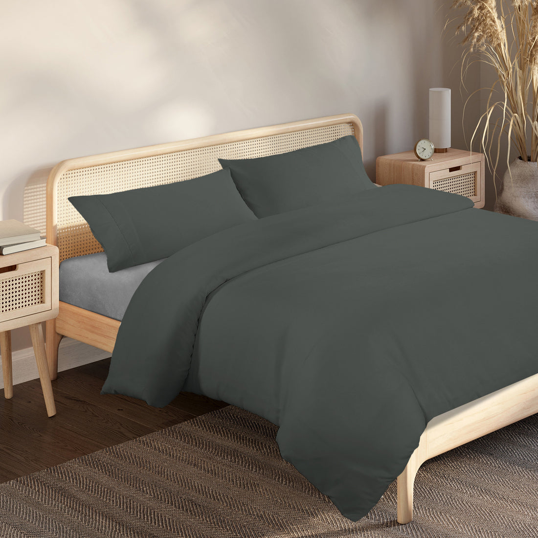 Royal Comfort 1000TC Bamboo Blend Quilt Cover Set Ultra Soft Breathable