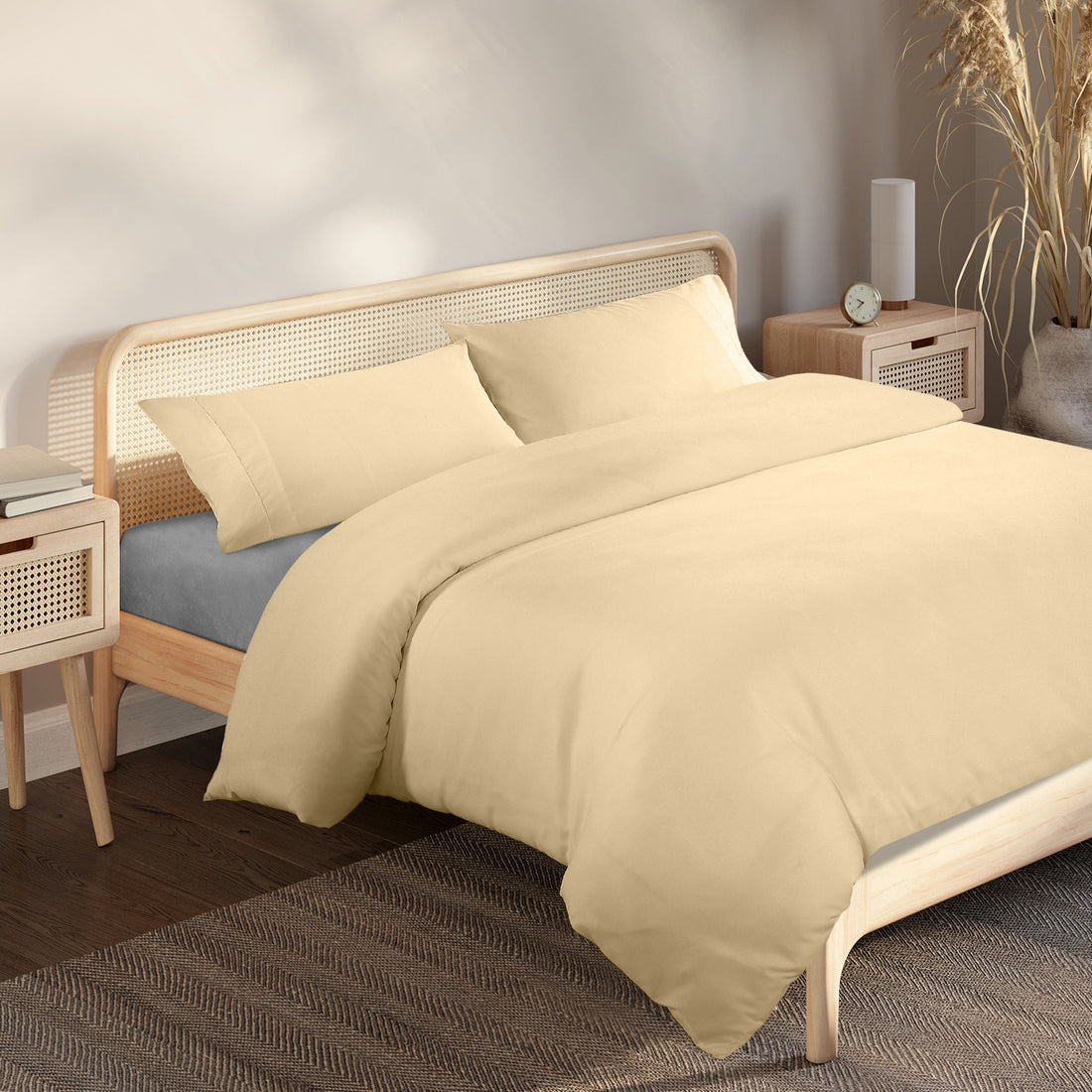 Royal Comfort 1000TC Bamboo Blend Quilt Cover Set Ultra Soft Breathable