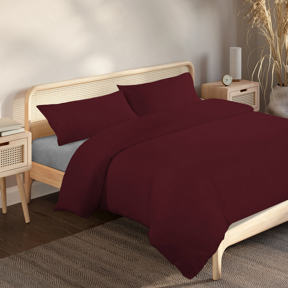 Royal Comfort 1000TC Bamboo Blend Quilt Cover Set Ultra Soft Breathable