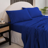 Royal Comfort Vintage Wash 100% Cotton Sheet Set Soft Washed Bedding