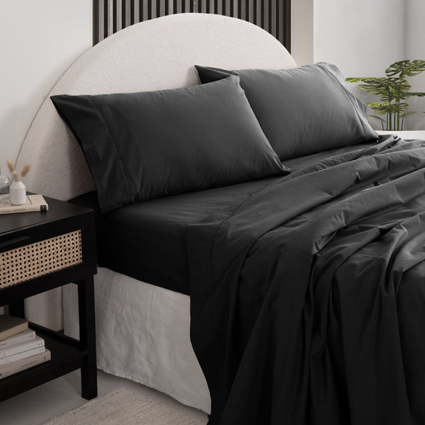 Royal Comfort Vintage Wash 100% Cotton Sheet Set Soft Washed Bedding