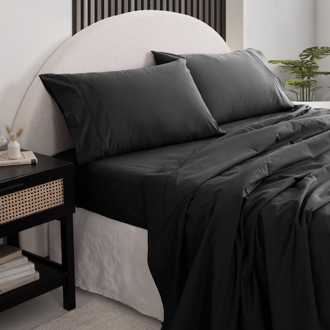 Royal Comfort Vintage Wash 100% Cotton Sheet Set Soft Washed Bedding