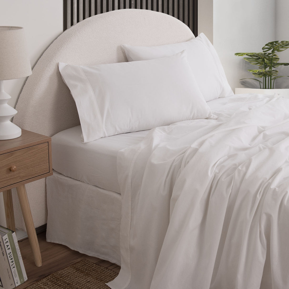 Royal Comfort Vintage Wash 100% Cotton Sheet Set Soft Washed Bedding