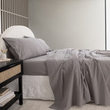 Royal Comfort Vintage Wash 100% Cotton Sheet Set Soft Washed Bedding