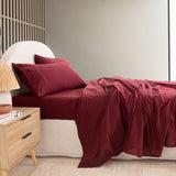 Royal Comfort Vintage Wash 100% Cotton Sheet Set Soft Washed Bedding