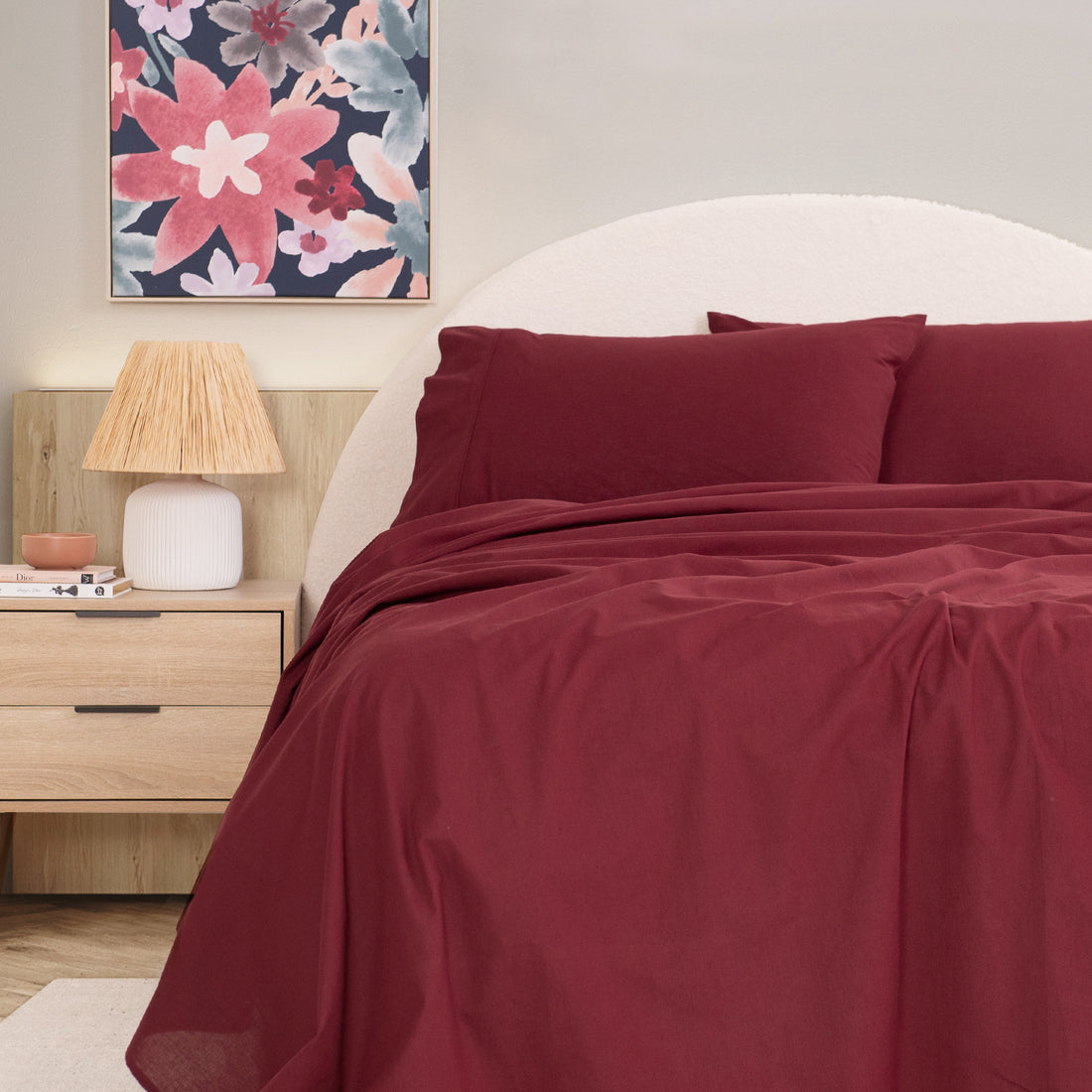 Royal Comfort Vintage Wash 100% Cotton Sheet Set Soft Washed Bedding