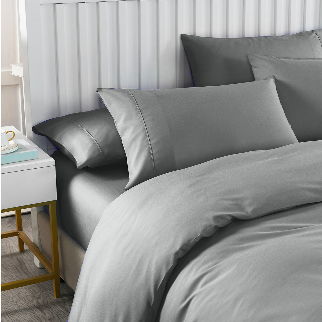 Royal Comfort 2000TC Bamboo Cooling 6 Piece Sheet Quilt Cover Set