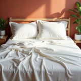 Royal Comfort 1000TC Bamboo Cotton Sheet and Quilt Cover Complete Set