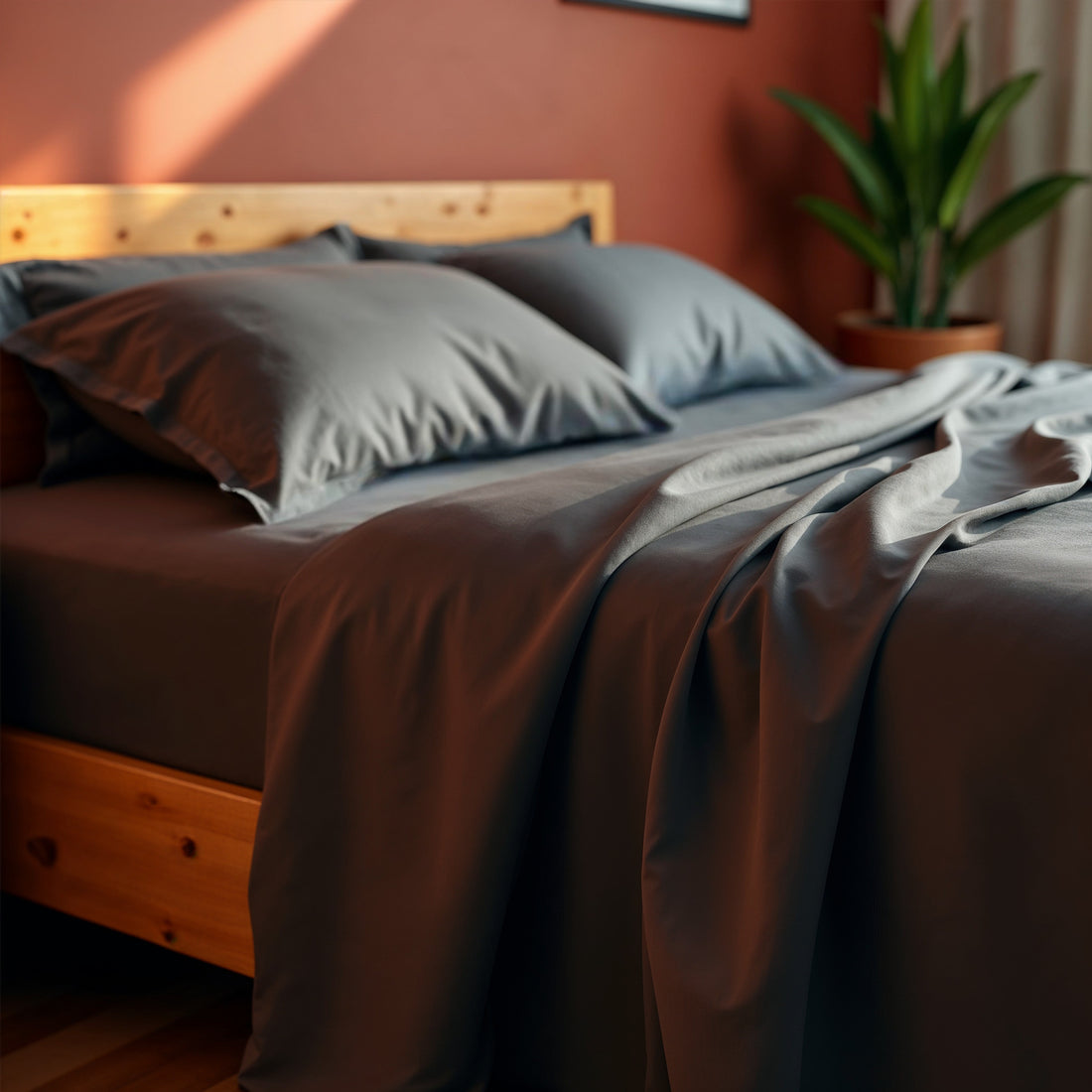 Royal Comfort 1000TC Bamboo Cotton Sheet and Quilt Cover Complete Set