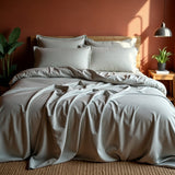 Royal Comfort 1000TC Bamboo Cotton Sheet and Quilt Cover Complete Set