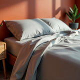 Royal Comfort 1000TC Bamboo Cotton Sheet and Quilt Cover Complete Set