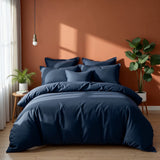 Royal Comfort 1000TC Bamboo Cotton Sheet and Quilt Cover Complete Set