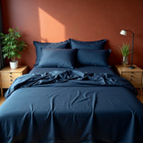 Royal Comfort 1000TC Bamboo Cotton Sheet and Quilt Cover Complete Set