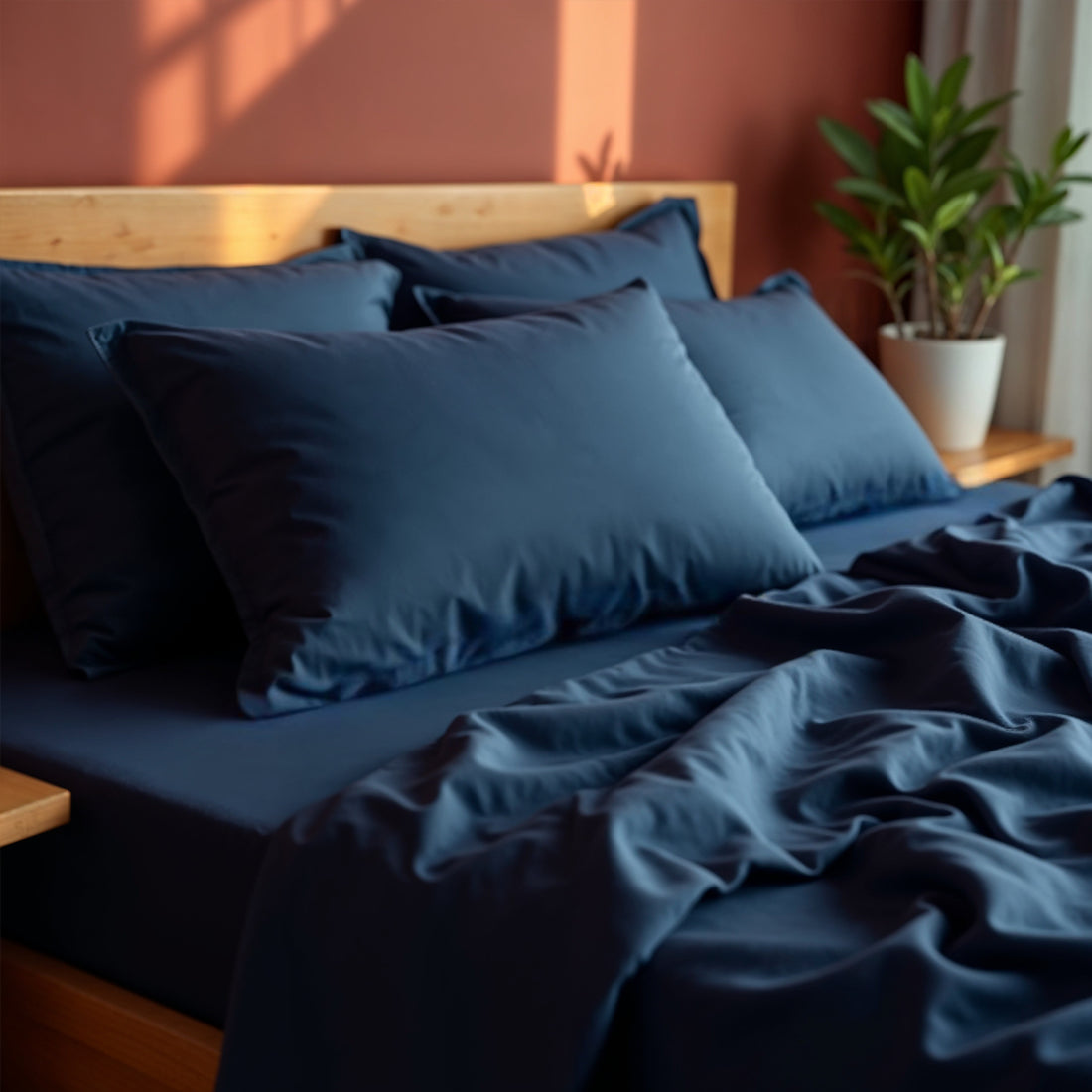 Royal Comfort 1000TC Bamboo Cotton Sheet and Quilt Cover Complete Set