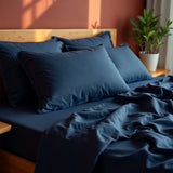 Royal Comfort 1000TC Bamboo Cotton Sheet and Quilt Cover Complete Set