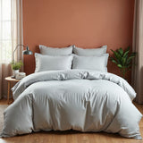 Royal Comfort 1000TC Bamboo Cotton Sheet and Quilt Cover Complete Set