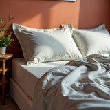 Royal Comfort 1000TC Bamboo Cotton Sheet and Quilt Cover Complete Set