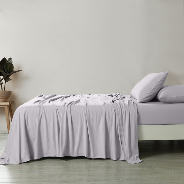 Royal Comfort 100% Jersey Cotton 4 Piece Sheet Set Soft Breathable