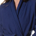 Royal Comfort 100% Cotton Waffle Bathrobe Unisex Ultra Soft Absorbent