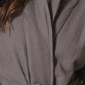 Royal Comfort 100% Cotton Waffle Bathrobe Unisex Ultra Soft Absorbent