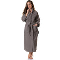Royal Comfort 100% Cotton Waffle Bathrobe Unisex Ultra Soft Absorbent