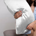 Casa Decor Luxury Satin Pillowcase Set With Gift Box Luxury Bedding  Twin Pack