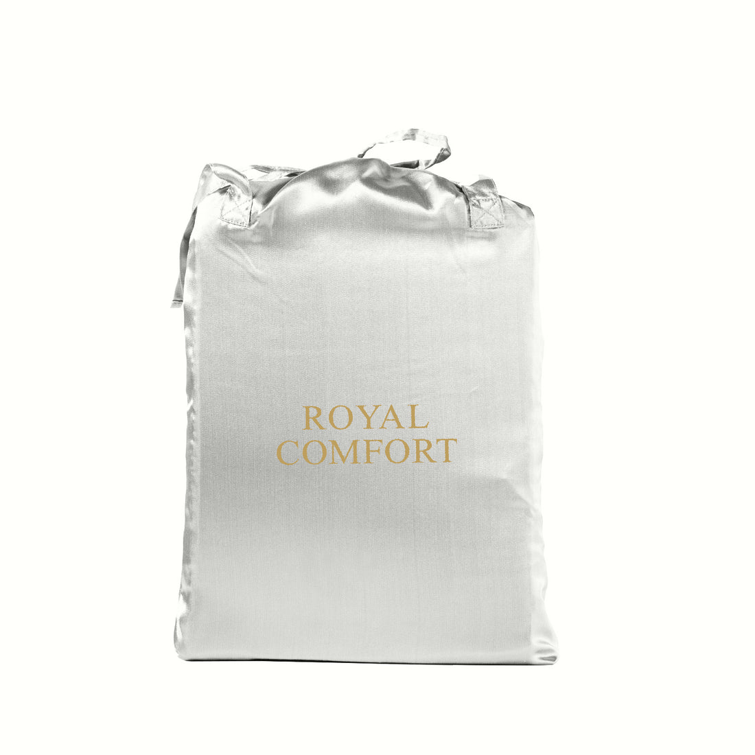 Royal Comfort Satin Sheet Set 3 Piece Fitted Pillowcase Silky Smooth