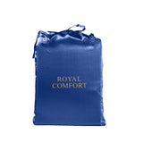 Royal Comfort Satin Sheet Set 3 Piece Fitted Pillowcase Silky Smooth