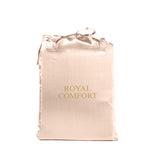 Royal Comfort Satin Sheet Set 3 Piece Fitted Pillowcase Silky Smooth