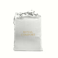 Royal Comfort Satin Sheet Set 3 Piece Fitted Pillowcase Silky Smooth