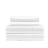 Royal Comfort Satin Sheet Set 4 Piece Fitted Flat Pillowcases Silky