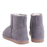 Royal Comfort Ugg Slipper Boots Mens Leather Upper Wool Lined Breathable