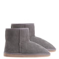 Royal Comfort Ugg Slipper Boots Mens Leather Upper Wool Lined Breathable