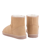 Royal Comfort Ugg Slipper Boots Mens Leather Upper Wool Lined Breathable