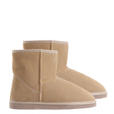 Royal Comfort Ugg Slipper Boots Mens Leather Upper Wool Lined Breathable