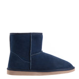 Royal Comfort Ugg Slipper Boots Mens Leather Upper Wool Lined Breathable