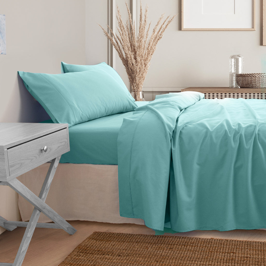 Royal Comfort 3000TC Bamboo Cooling Sheet Set Soft Touch Bedding
