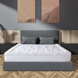 Royal Comfort 1200GSM Deluxe 7-Zone Mattress Topper Luxury Gusset Breathable