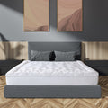 Royal Comfort 1200GSM Deluxe 7-Zone Mattress Topper Luxury Gusset Breathable