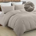 Royal Comfort Velvet Corduroy Quilt Cover Set Super Soft Luxurious