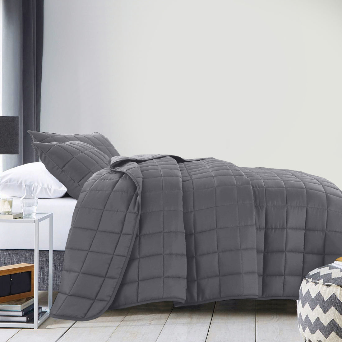 Royal Comfort Coverlet Set Bedspread 3 Piece Soft Touch Easy Care
