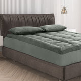 Royal Comfort 800GSM Bamboo Blend Mattress Topper 45cm Deep Skirt