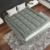 Royal Comfort 800GSM Bamboo Blend Mattress Topper 45cm Deep Skirt