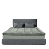 Royal Comfort 800GSM Bamboo Blend Mattress Topper 45cm Deep Skirt