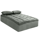 Royal Comfort 800GSM Bamboo Blend Mattress Topper 45cm Deep Skirt