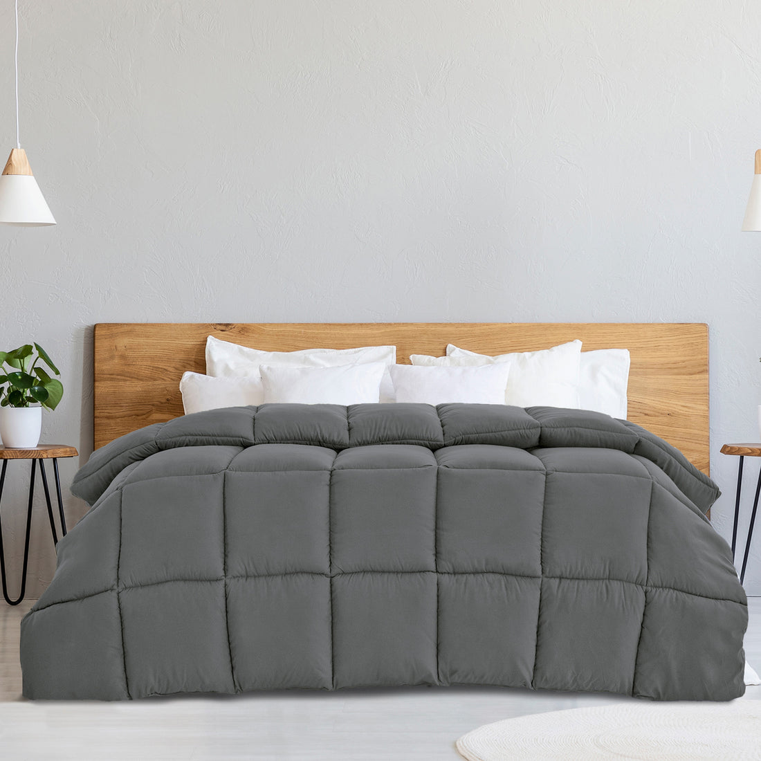 Royal Comfort 350GSM Bamboo Quilt All Seasons Luxury Breathable Duvet