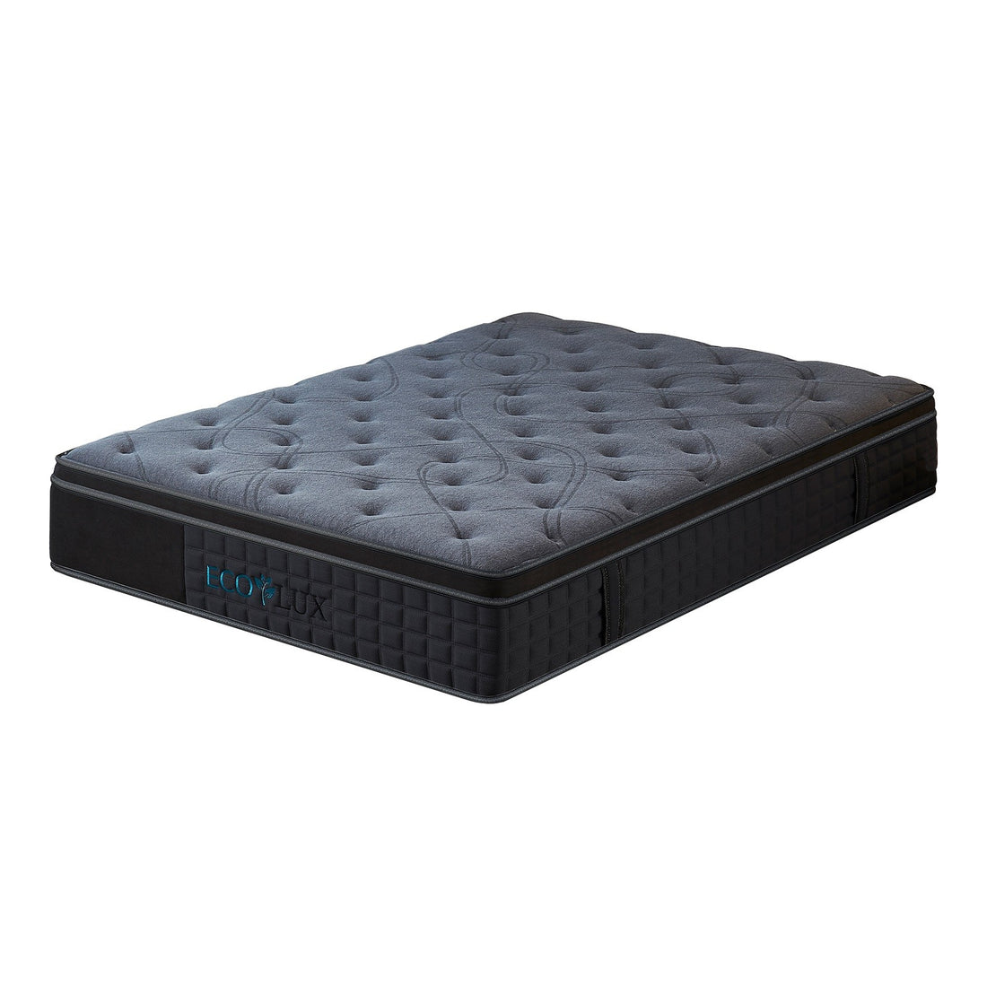 Eco Lux Edge Support 7-Zone Pocket Spring Euro Top Mattress Medium Firm