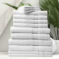 Royal Comfort Mirage 14 Piece Towel Set 100% Cotton Luxury Plush