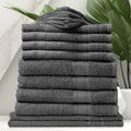 Royal Comfort Mirage 14 Piece Towel Set 100% Cotton Luxury Plush