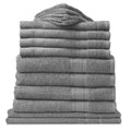 Royal Comfort Mirage 14 Piece Towel Set 100% Cotton Luxury Plush